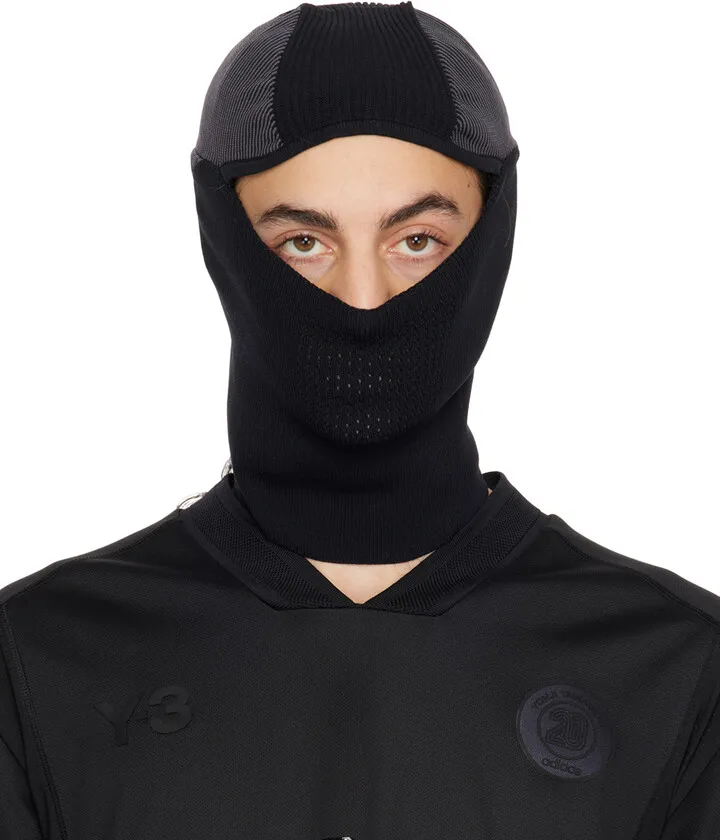 Y-3 Black Snood Balaclava