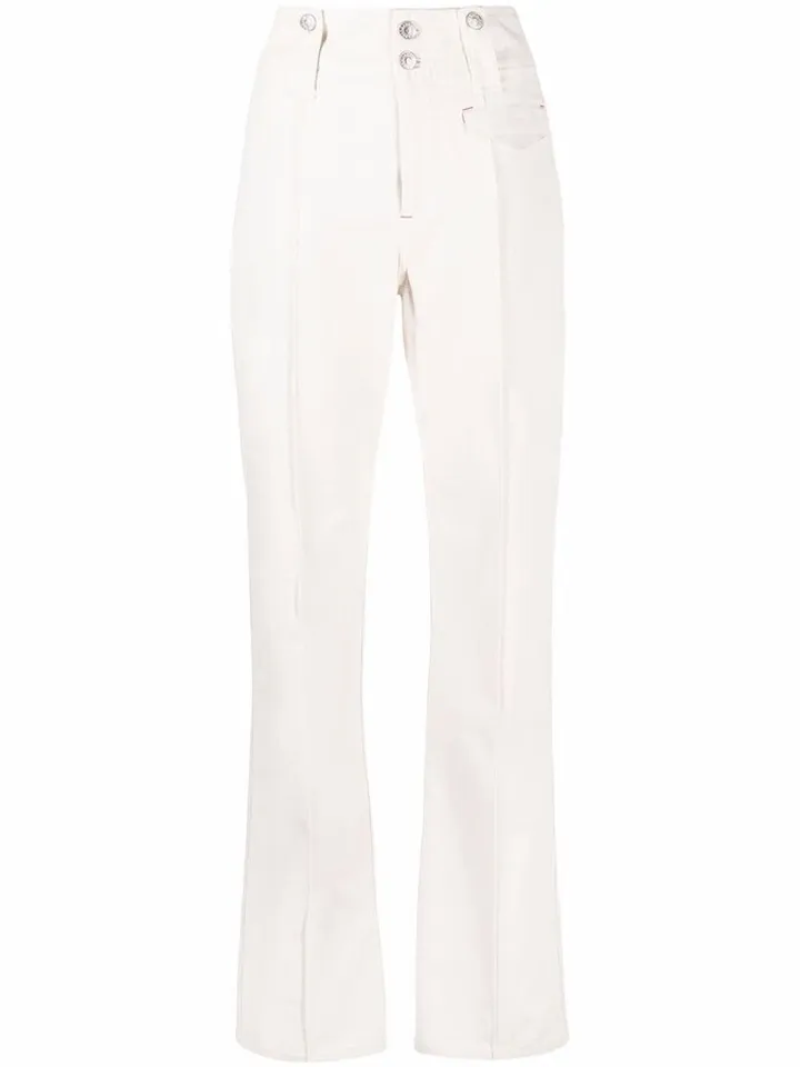 Straight-Leg Trousers