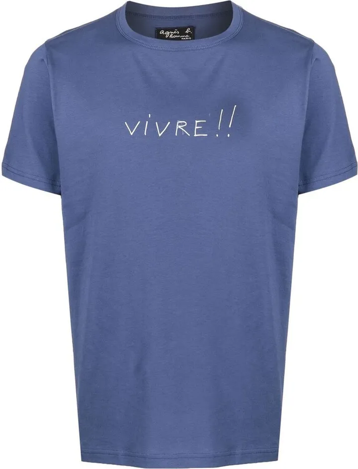 Vivre text-print T-shirt
