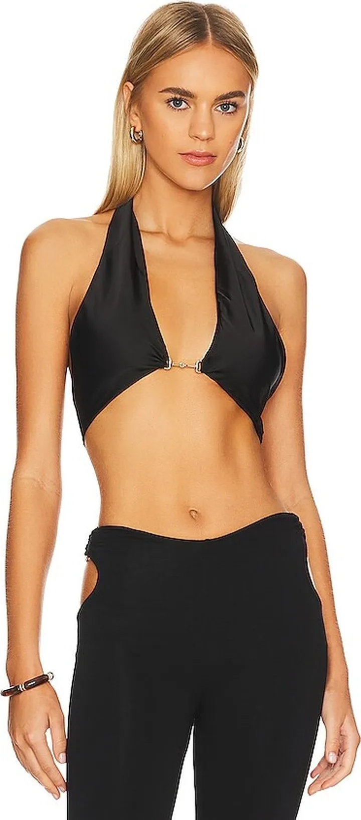 Jalen Tie Back Tuxedo Top