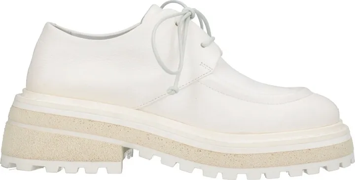 Lace-up Shoes White