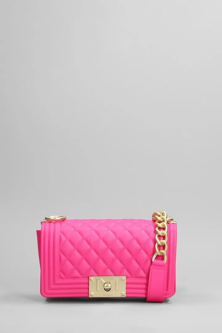 Las Vegas Xs Shoulder Bag In Rose-pink Leather