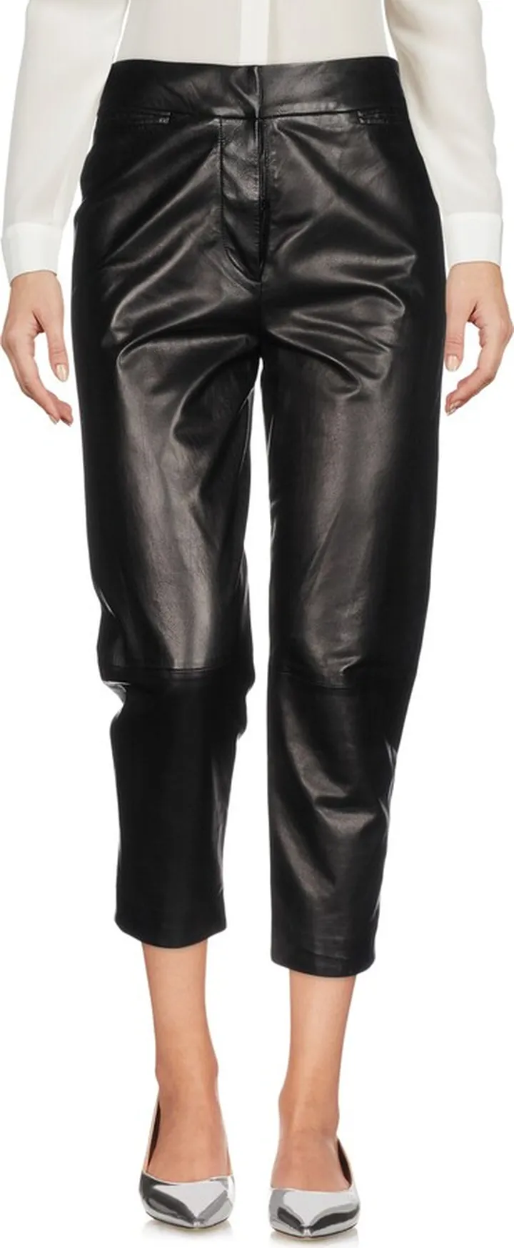 Cropped Pants Black