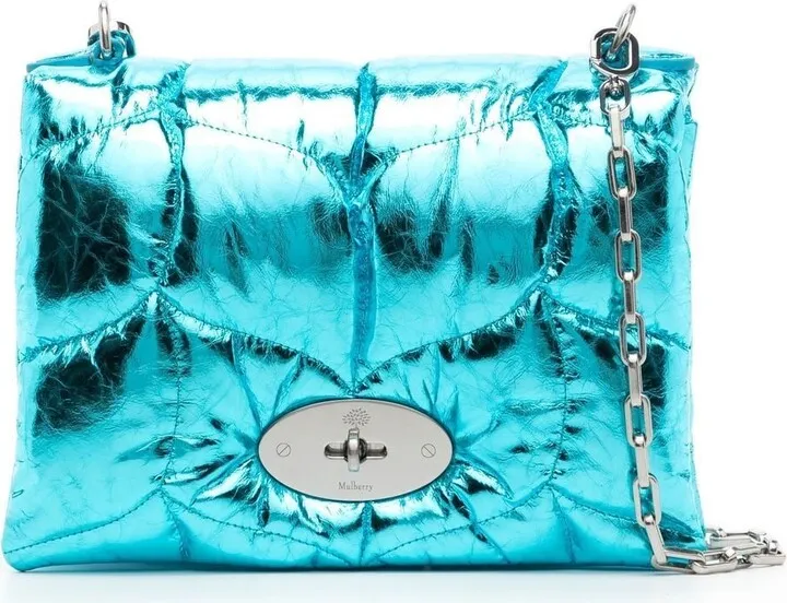 Little Softie metallic crossbody bag