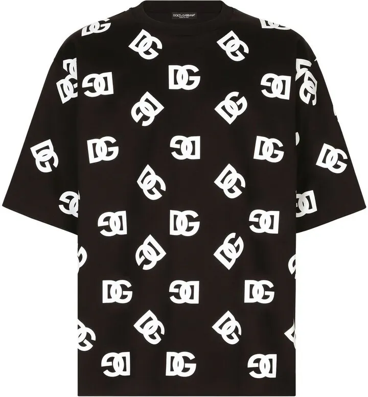 DG logo-print cotton T-shirt