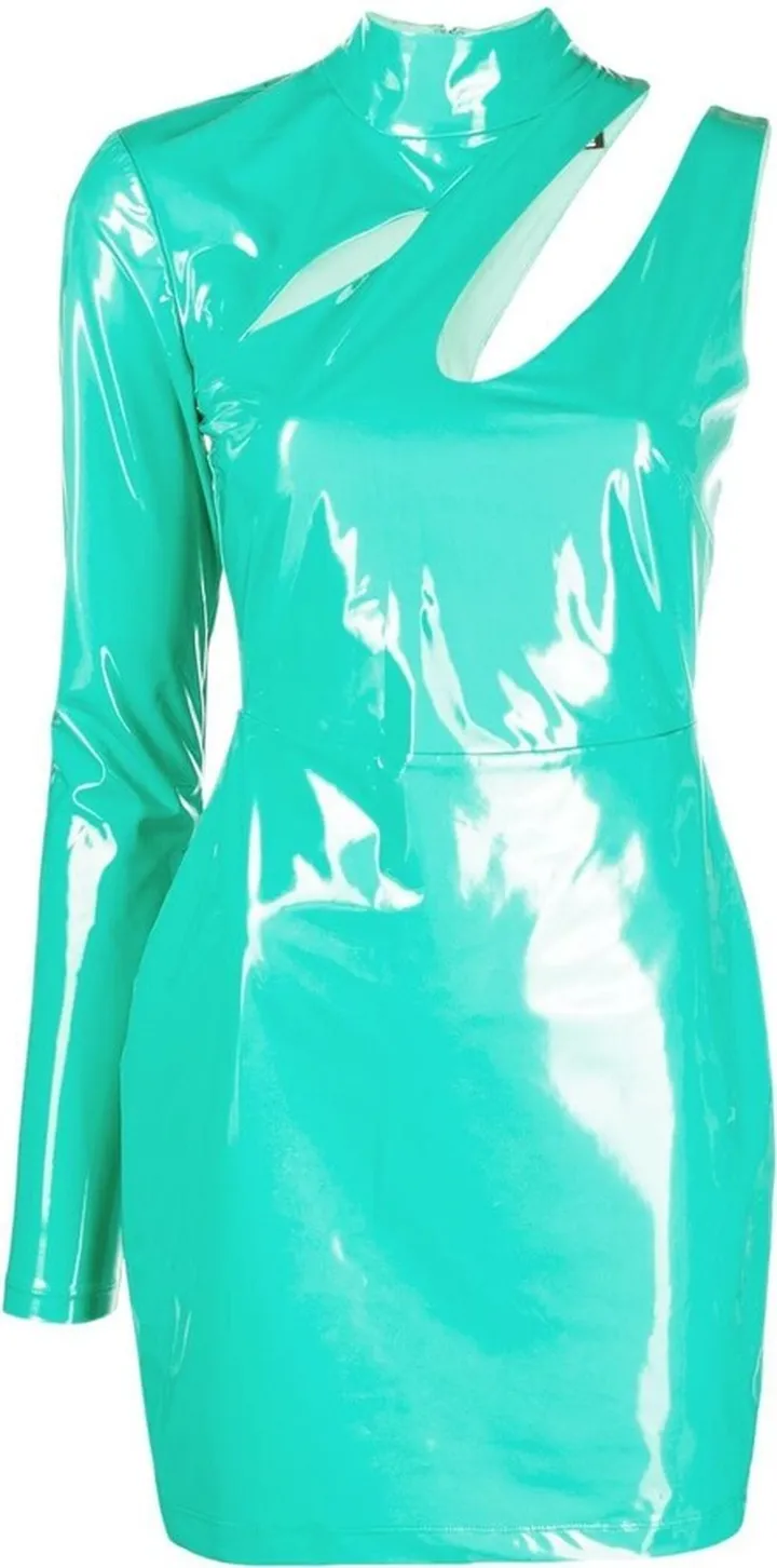 One-Shoulder Cut-Out Minidress