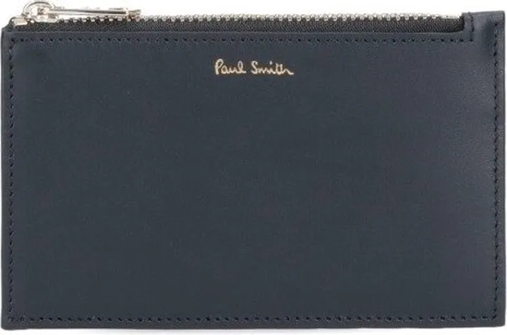 Paul Smith Logo Detailed Zipped Cardholder