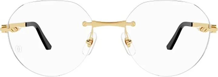 Cartier Round Frame Glasses