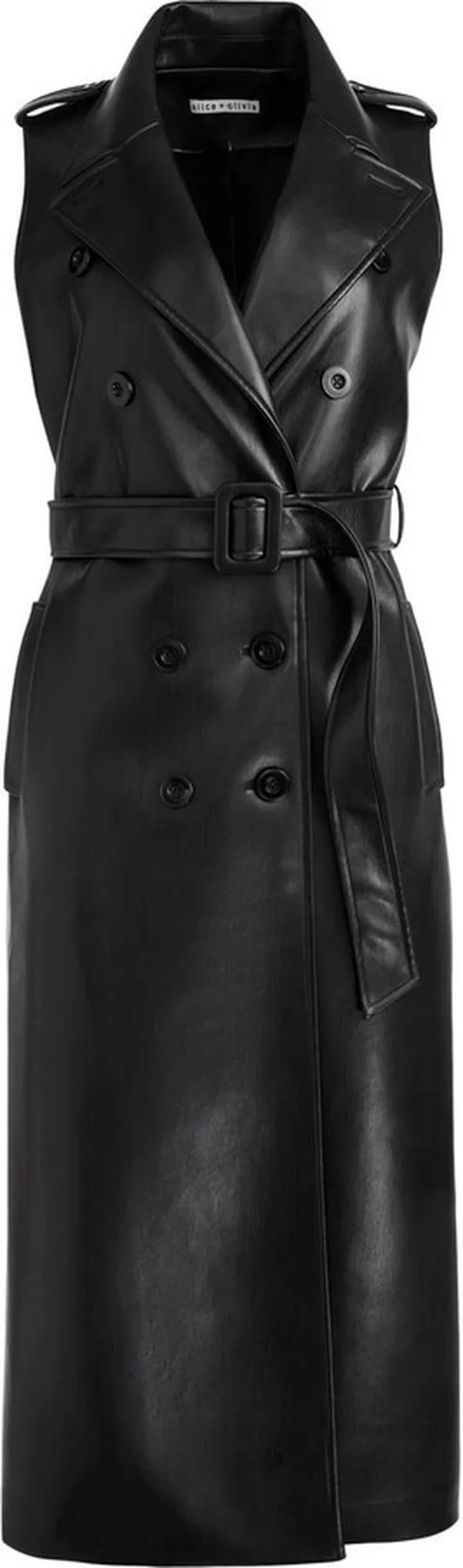 Conan sleeveless trench coat