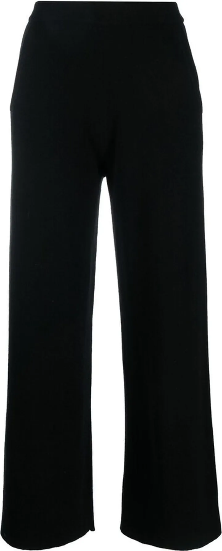 Cashmere-Blend Cropped Pants