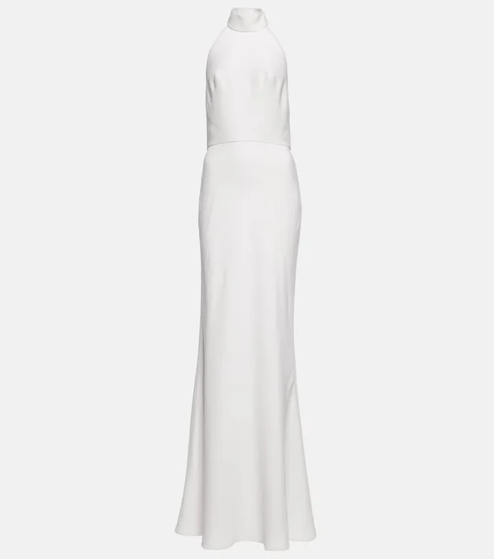 Halterneck gown