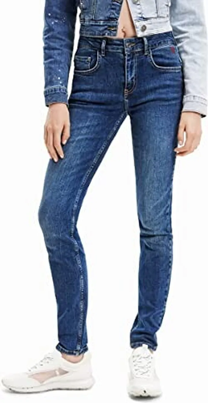 Desigual Women's Regular Woman Denim Long Trouser