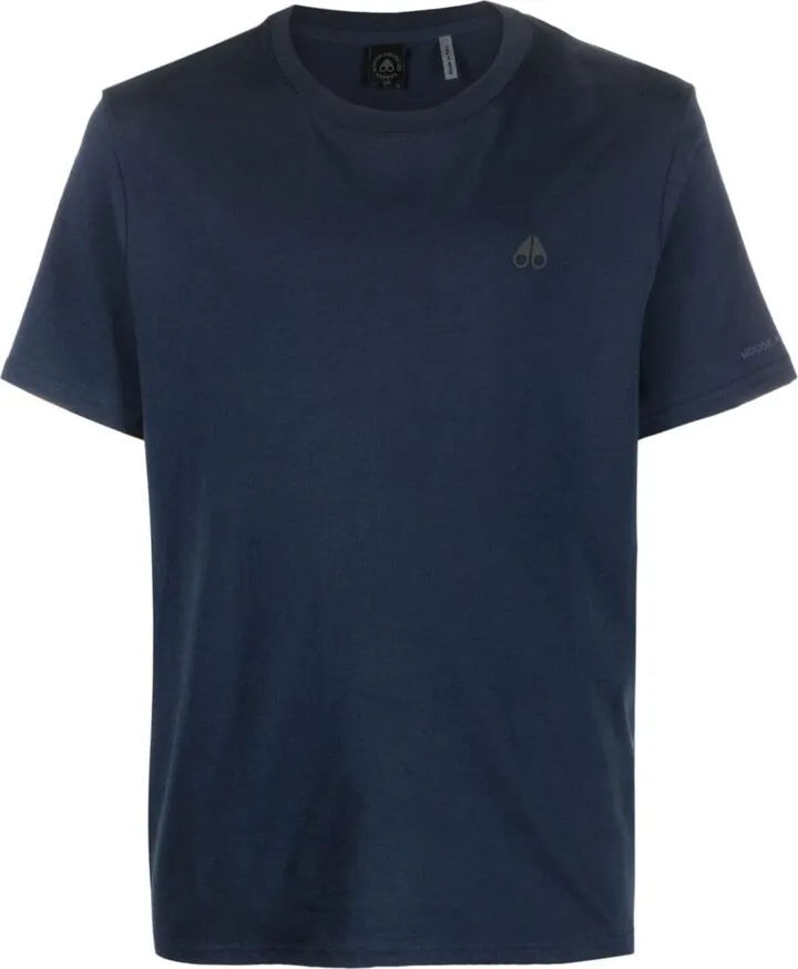 logo-print cotton T-shirt