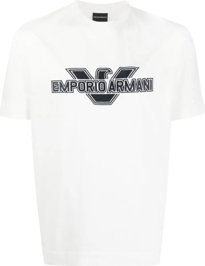 embroidered-logo short-sleeve T-shirt