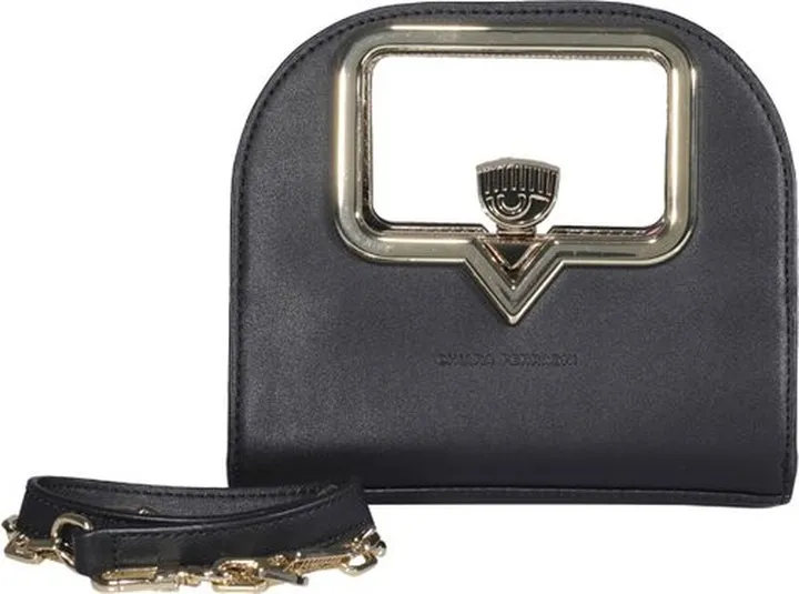 Chiara Ferragni Logo Embossed Cut-Out Tote Bag