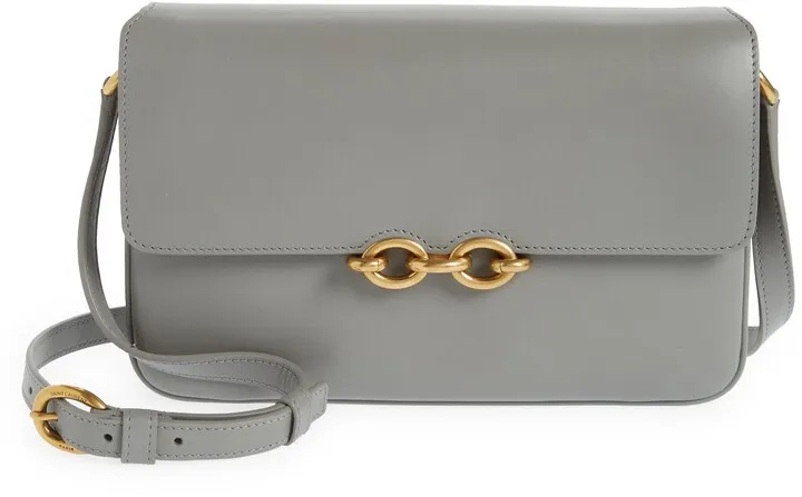 Maillon Leather Shoulder Bag
