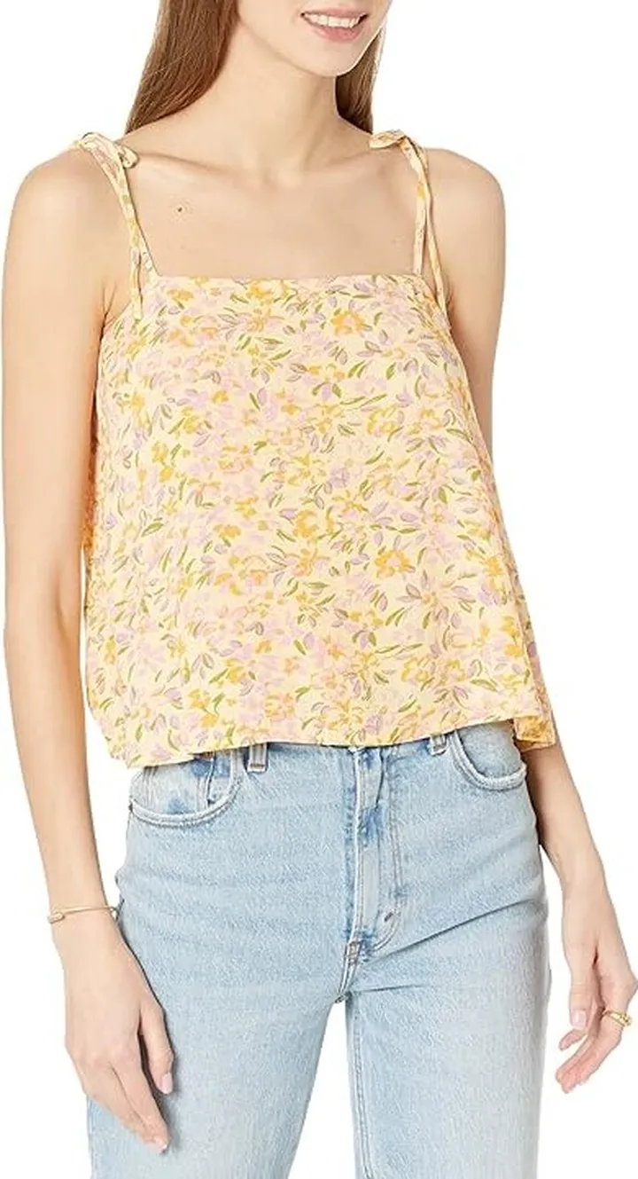 Billabong Love The Sun Cami (Peach Punch) Women's Clothing