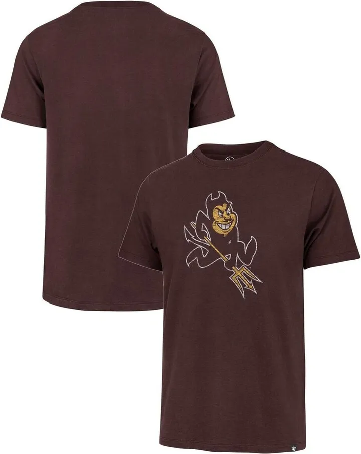 Men's '47 Brand Maroon Arizona State Sun Devils Premier Franklin T-shirt