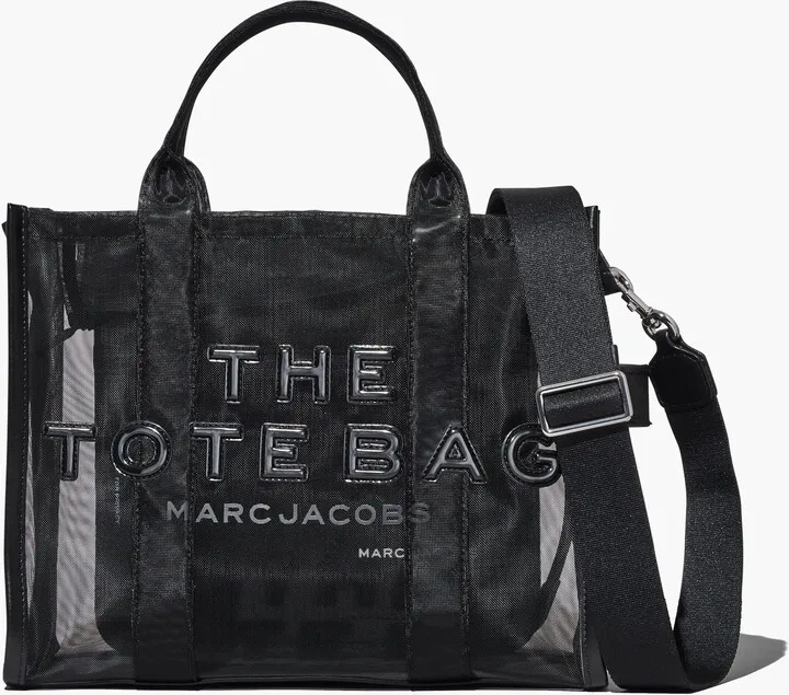 The Mesh Medium Tote Bag - Blackout