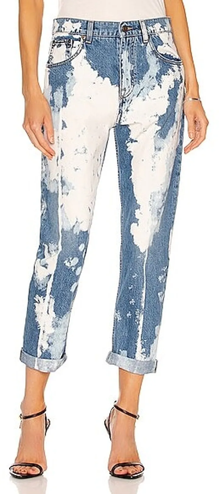 TOM FORD Bleached Boyfriend in Blue