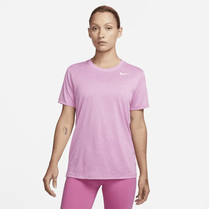 Nike Women's Dri-FIT T-Shirt in Pink