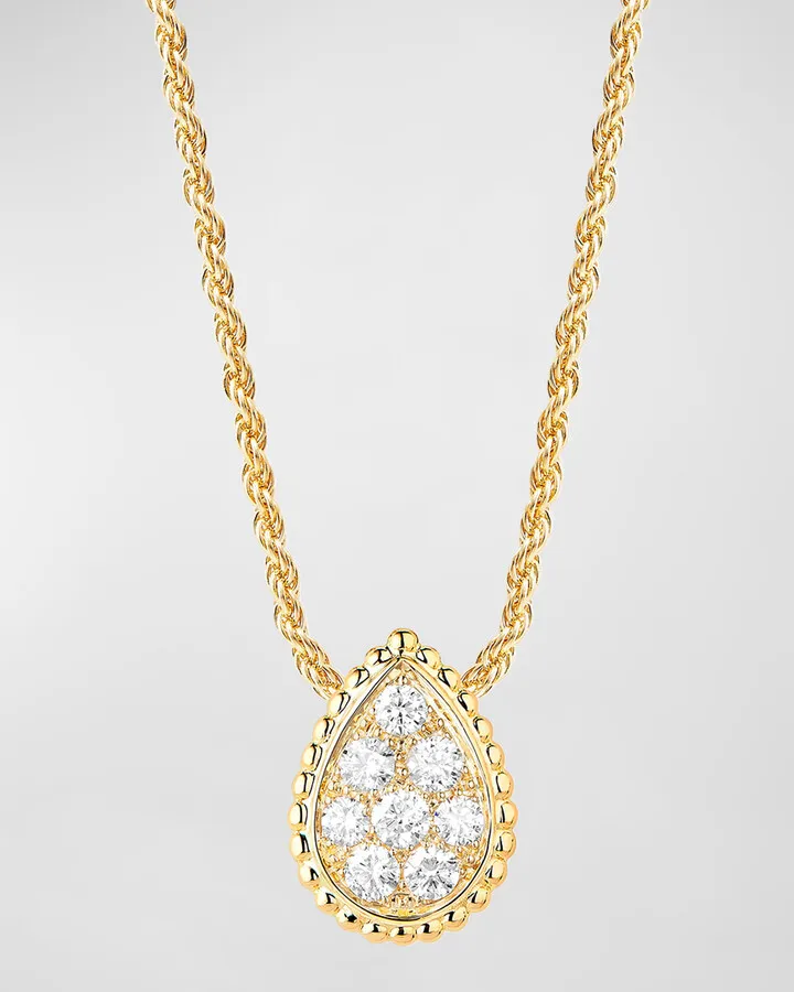 Serpent Boheme Gold Diamond Necklace