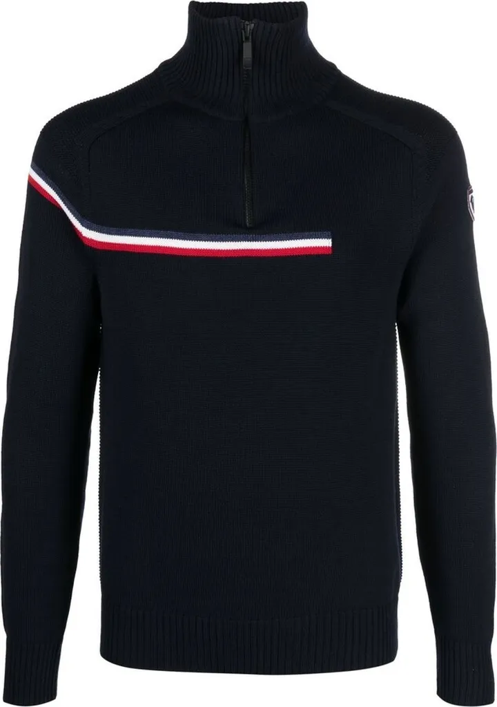 Major short zip-up sweater