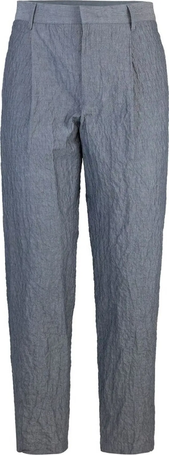 Emporio Armani Straight-Leg Wrinkled Trousers