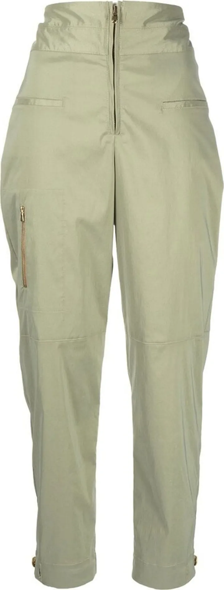 Cropped Cargo Trousers