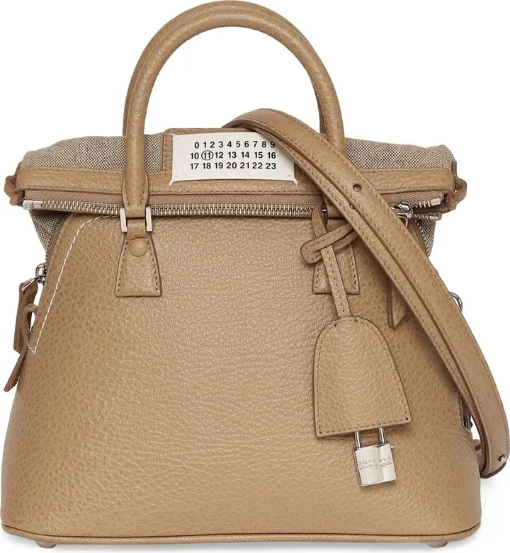 5AC mini grainy leather bag