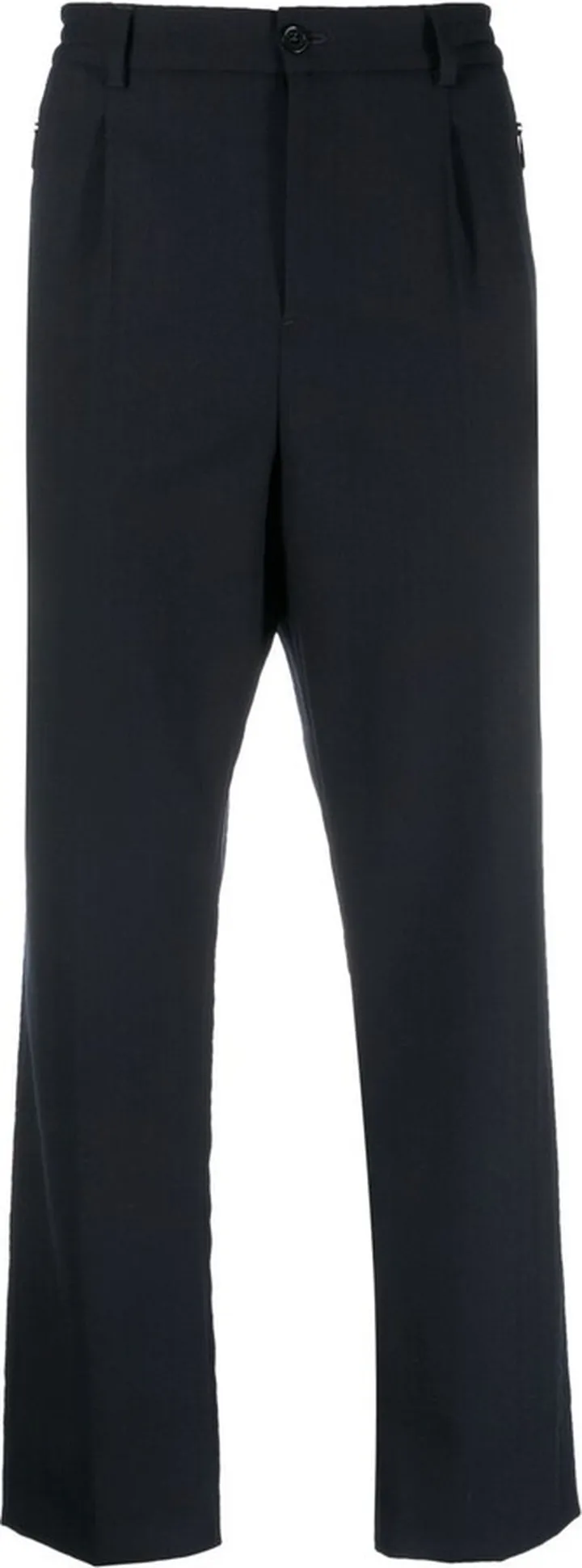 Straight-Leg Tailored Trousers