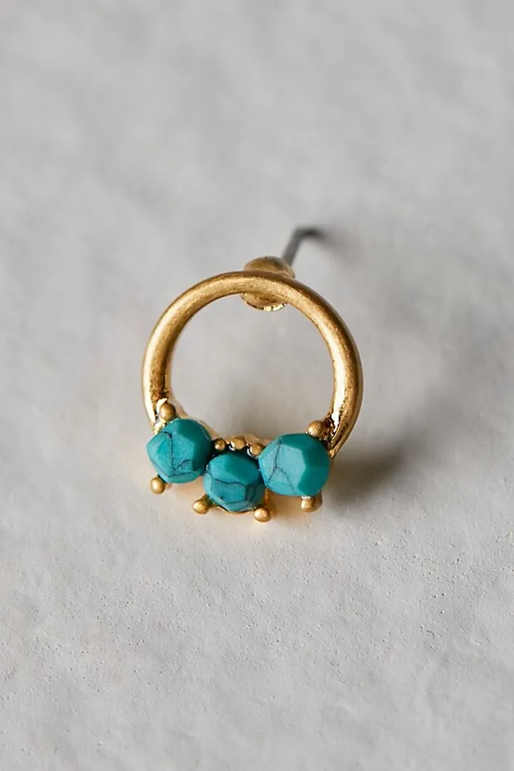 Modern Love Gold Plated Stud by Free People