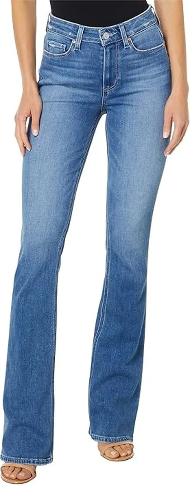Paige Hourglass in Bellflower Distressed (Bellflower Distressed) Women's Jeans