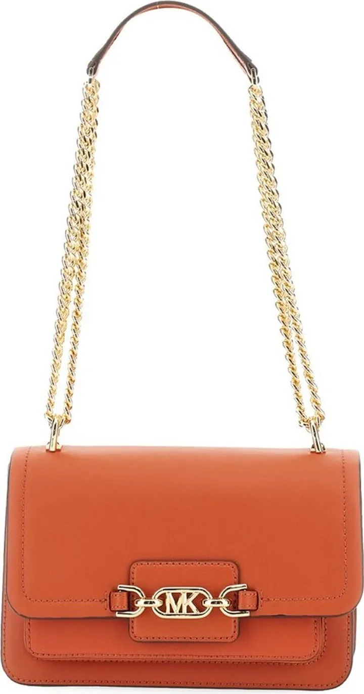 Michael Michael Kors Heather Logo Plaque Shoulder Bag