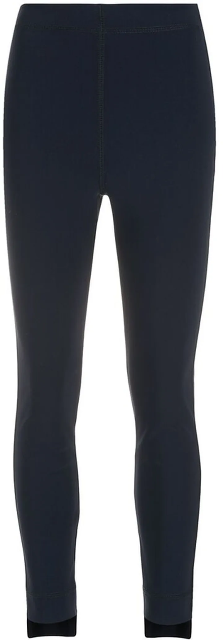 Asymmetric-Hem Skinny-Fit Trousers