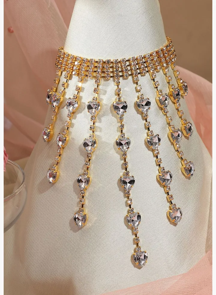 Silver Plated Designer Party Necklace For Women