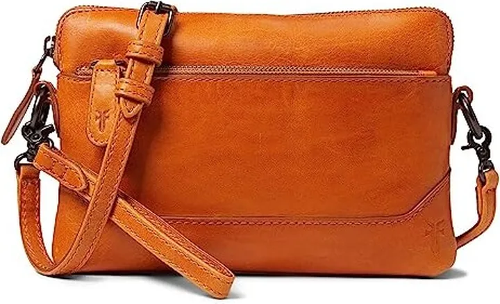 Frye Melissa Crossbody Wristlet (Sunset) Handbags
