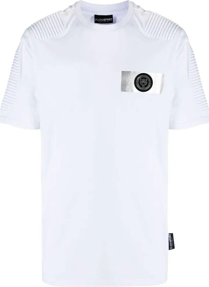 logo-patch short-sleeved T-shirt