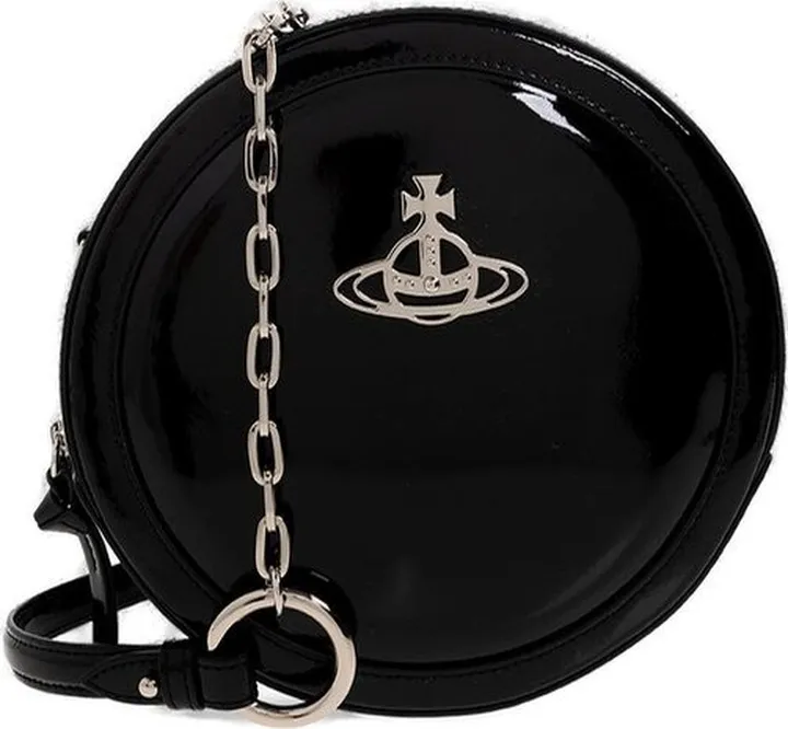 Vivienne Westwood Orb Plaque Round Shoulder Bag