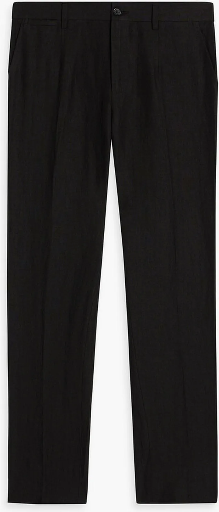 Slim-fit linen pants
