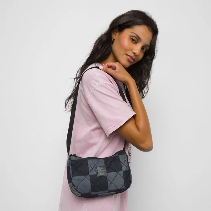 Shorty Checkerboard Shoulder Bag