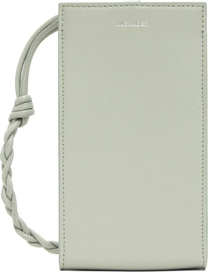 Jil Sander Green Tangle Phone Case Bag