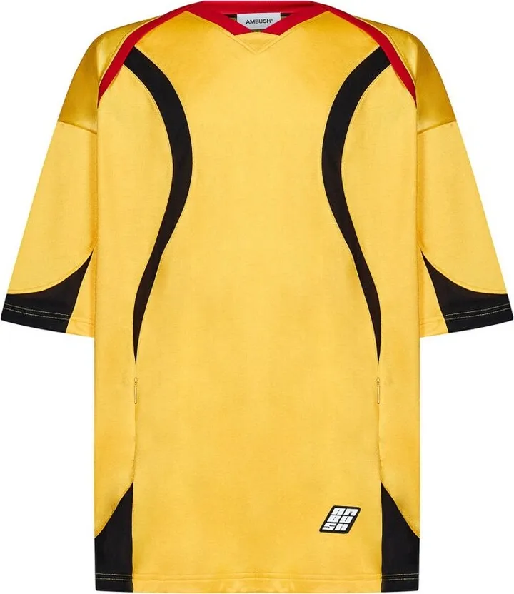 Ambush Short-Sleeved Logo Printed Football T-Shirt