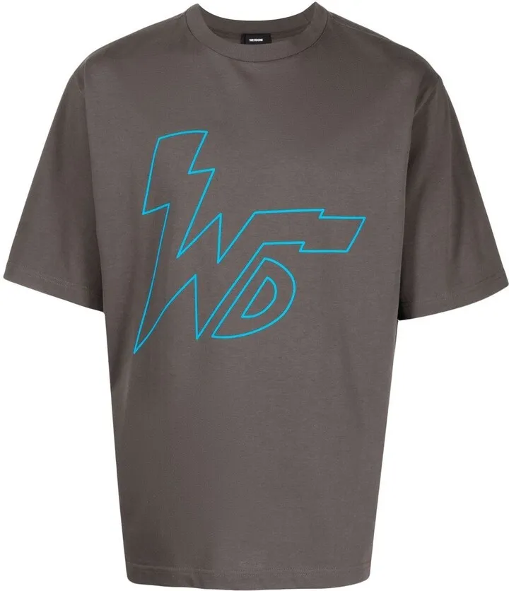 logo-print cotton T-shirt