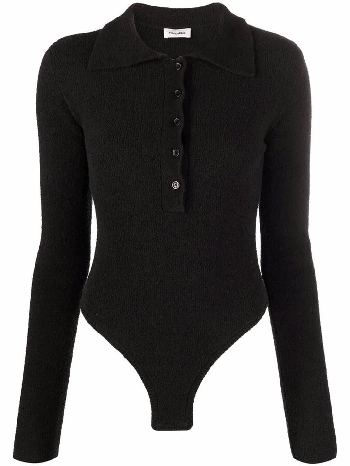 Polo Shirt Bodysuit