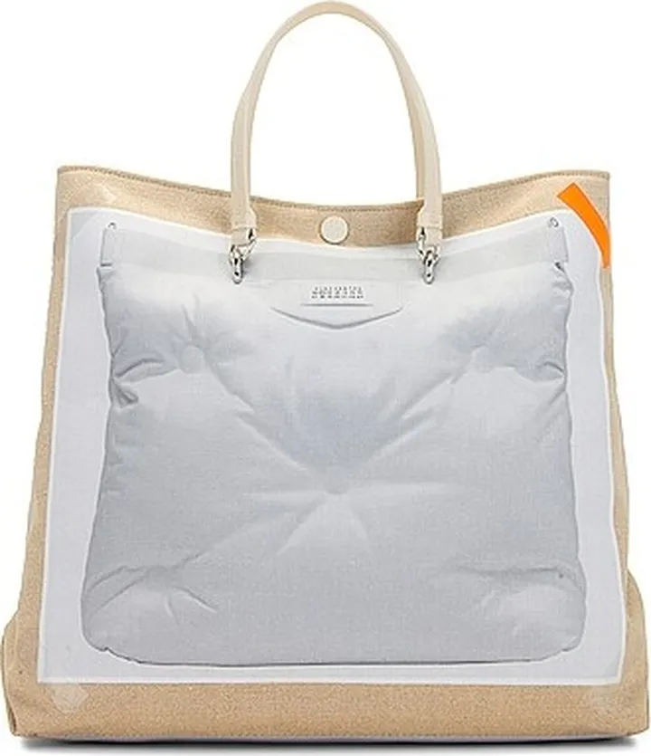 Maison Margiela Trompe L'oeil Glam Slam Bag in Neutral