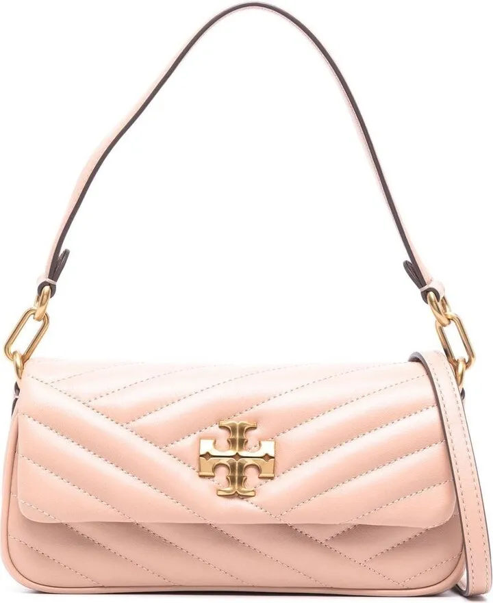 Logo-Plaque Matelassê Shoulder Bag