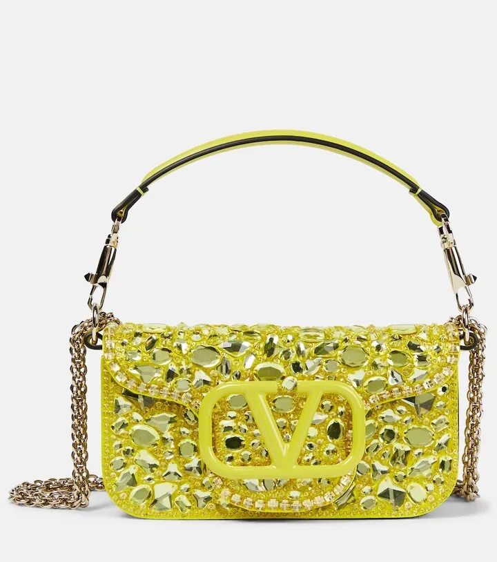 Loco Small embellished shoulder bag
