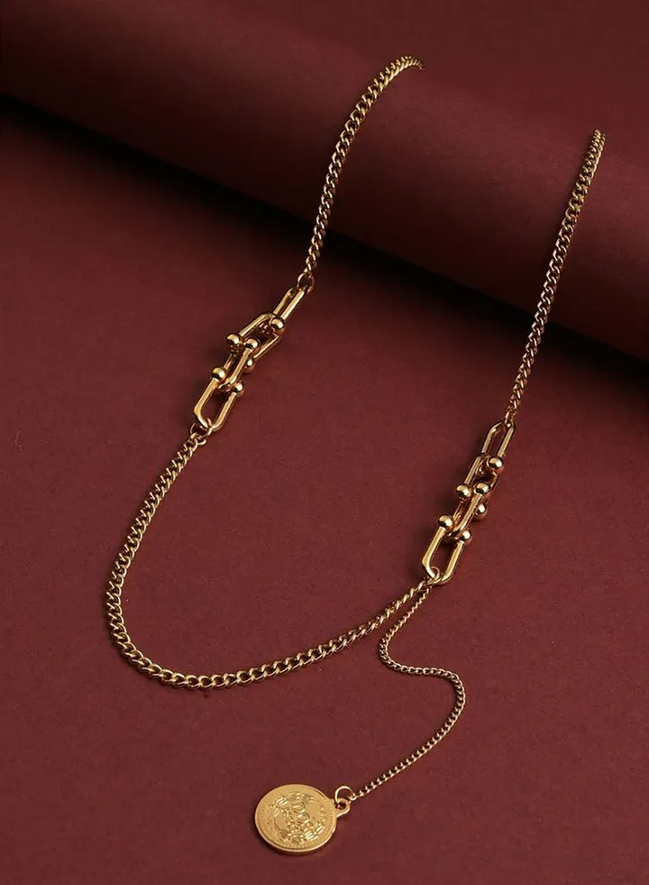 Gold Plated Designer Pendant