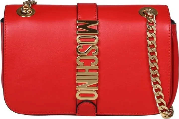 Moschino Logo Lettering Shoulder Bag